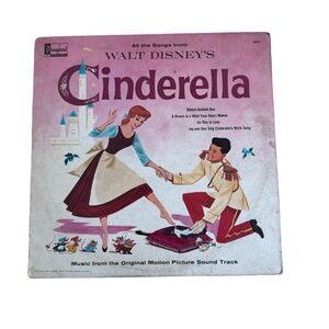 Cinderella Vintage Vinyl Record